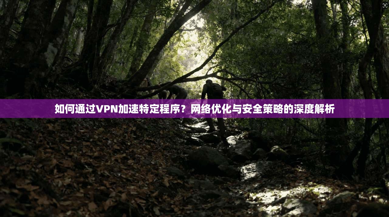 如何通过VPN加速特定程序？网络优化与安全策略的深度解析