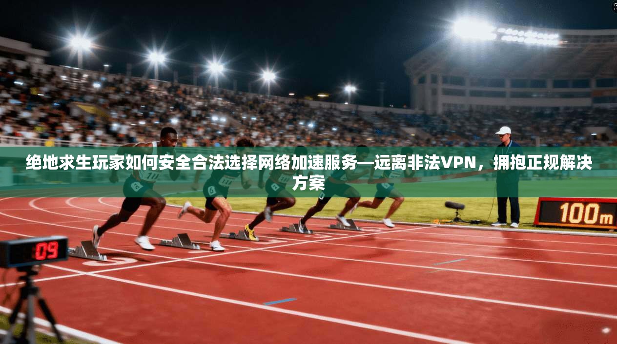 绝地求生玩家如何安全合法选择网络加速服务—远离非法VPN，拥抱正规解决方案