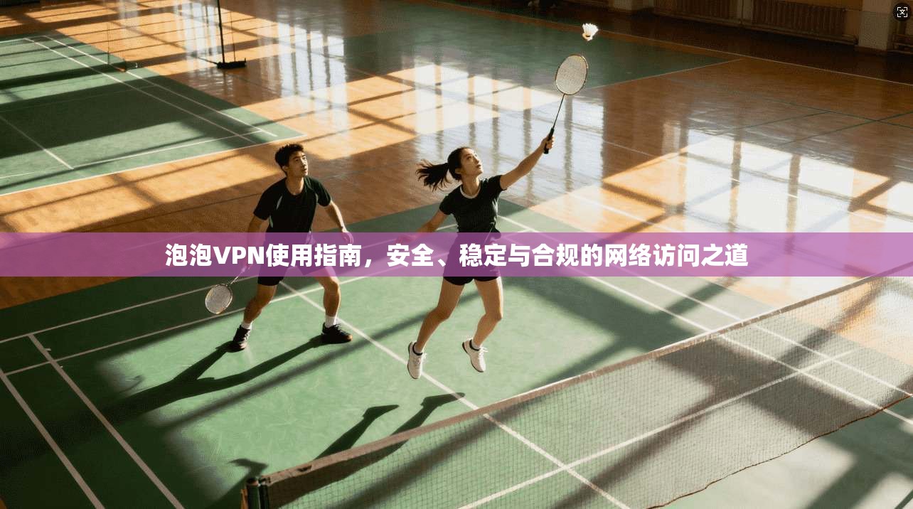 泡泡VPN使用指南，安全、稳定与合规的网络访问之道