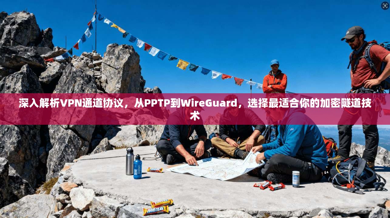 深入解析VPN通道协议，从PPTP到WireGuard，选择最适合你的加密隧道技术