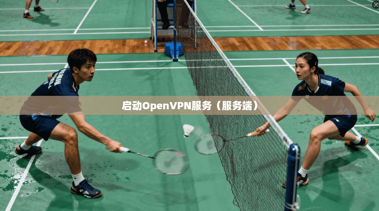 启动OpenVPN服务(服务端)