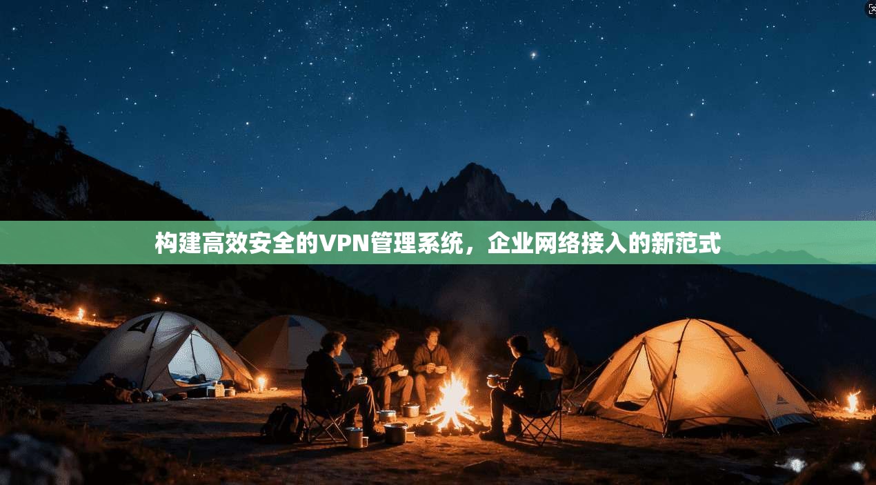 构建高效安全的VPN管理系统，企业网络接入的新范式