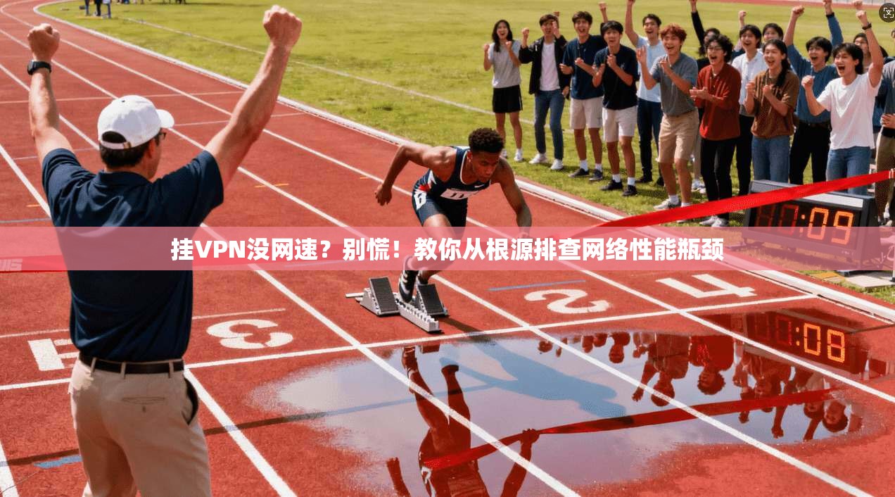 挂VPN没网速？别慌！教你从根源排查网络性能瓶颈