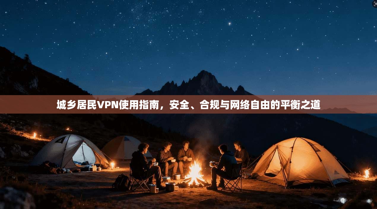 城乡居民VPN使用指南，安全、合规与网络自由的平衡之道