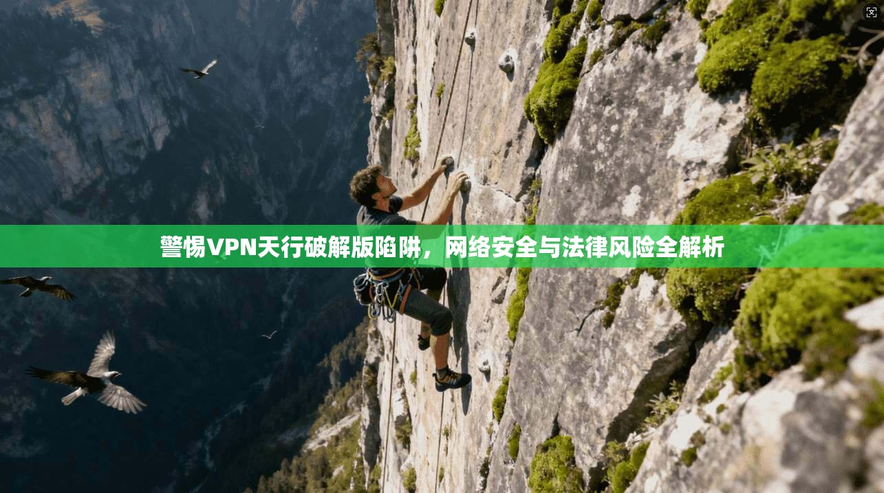 警惕VPN天行破解版陷阱，网络安全与法律风险全解析