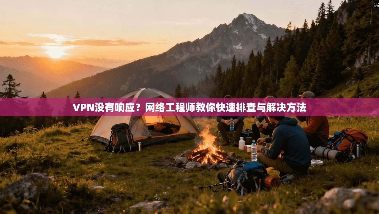 VPN没有响应？网络工程师教你快速排查与解决方法