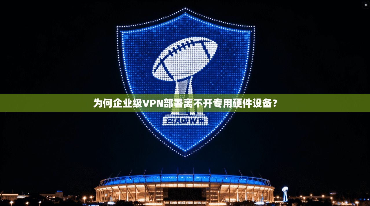 为何企业级VPN部署离不开专用硬件设备？