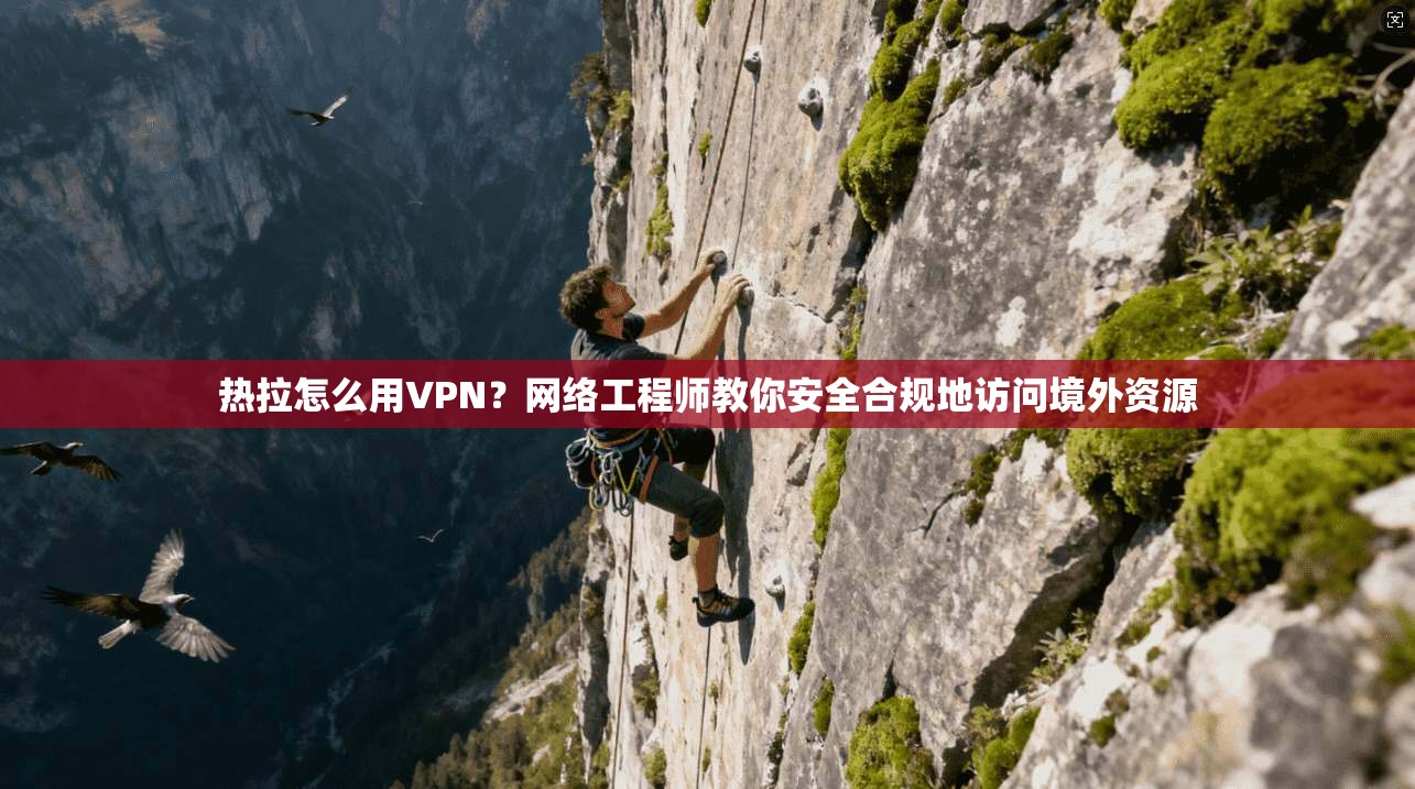 热拉怎么用VPN?网络工程师教你安全合规地访问境外资源