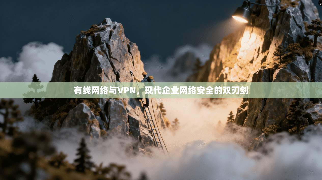 有线网络与VPN,现代企业网络安全的双刃剑