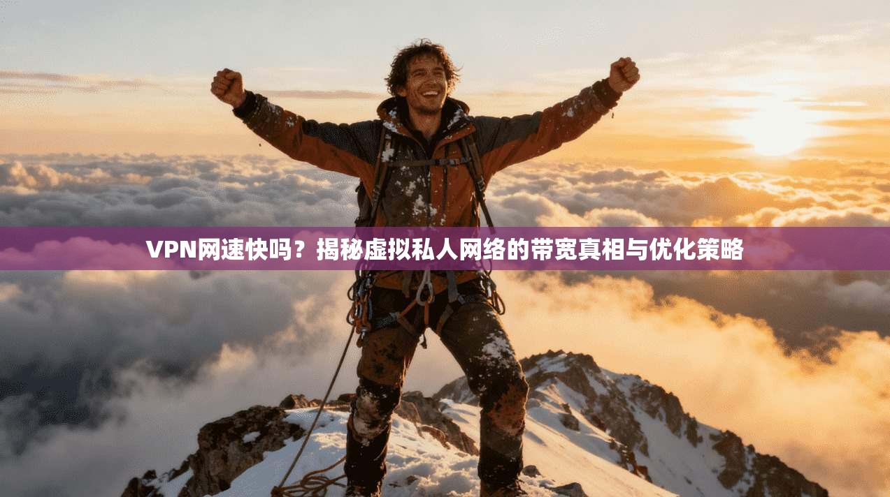 VPN网速快吗?揭秘虚拟私人网络的带宽真相与优化策略