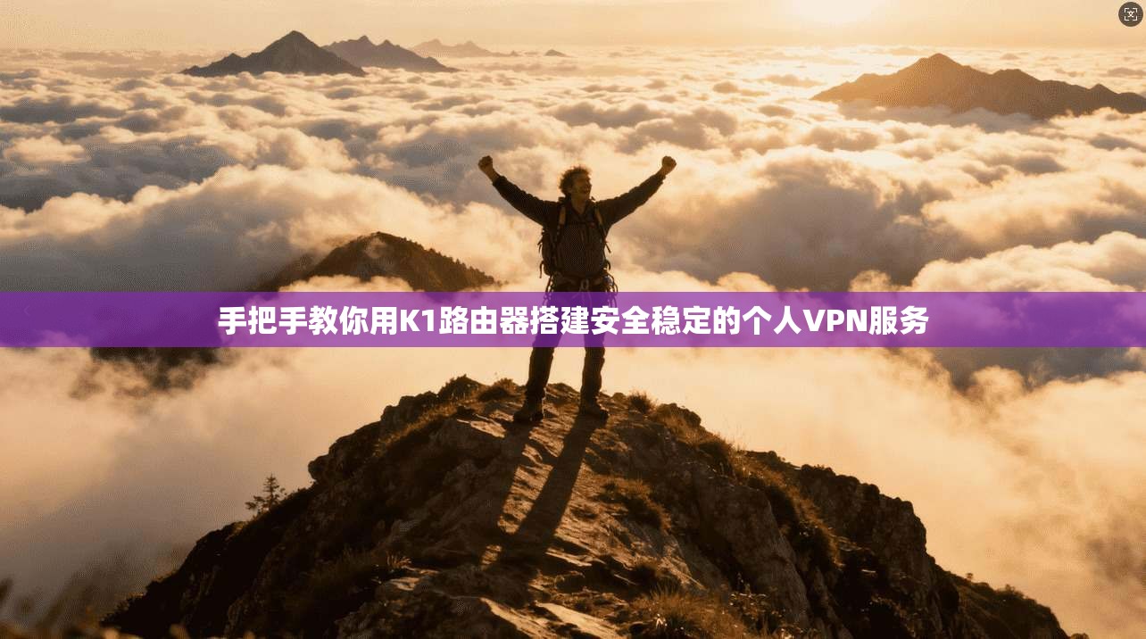 手把手教你用K1路由器搭建安全稳定的个人VPN服务
