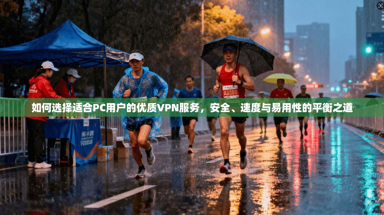 如何选择适合PC用户的优质VPN服务,安全、速度与易用性的平衡之道