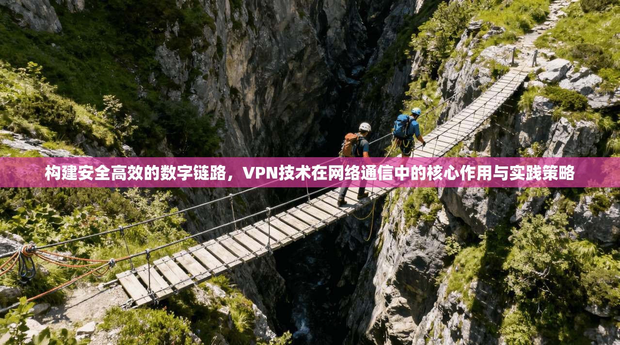 构建安全高效的数字链路，VPN技术在网络通信中的核心作用与实践策略