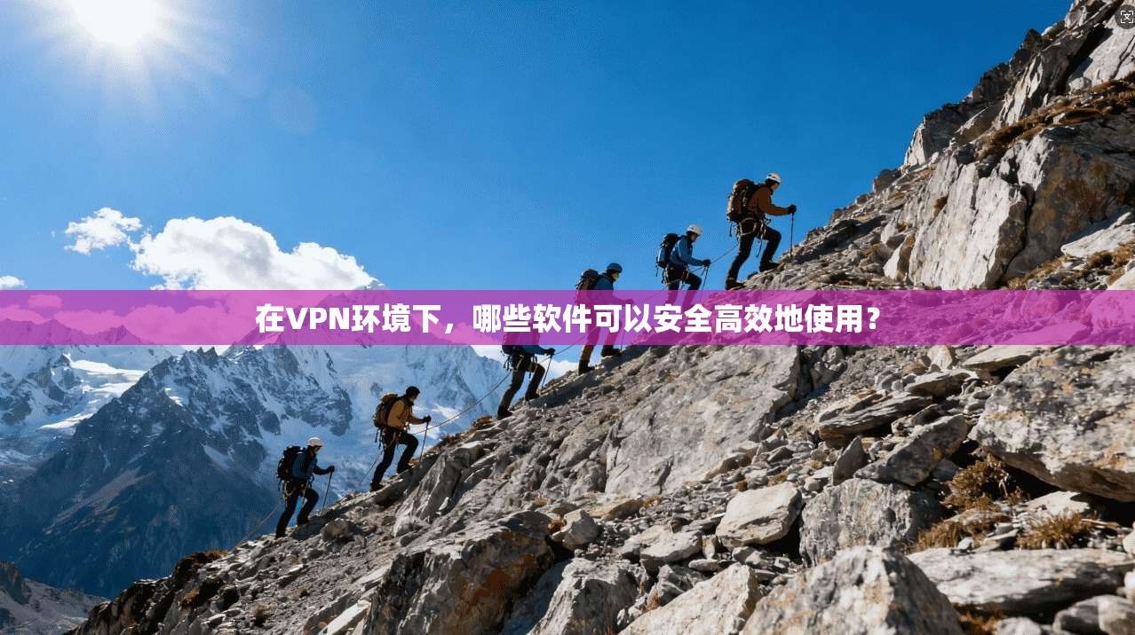 在VPN环境下,哪些软件可以安全高效地使用?