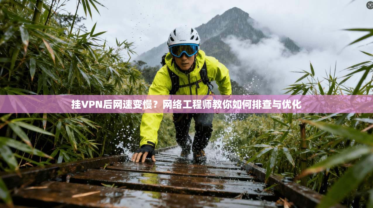 挂VPN后网速变慢？网络工程师教你如何排查与优化