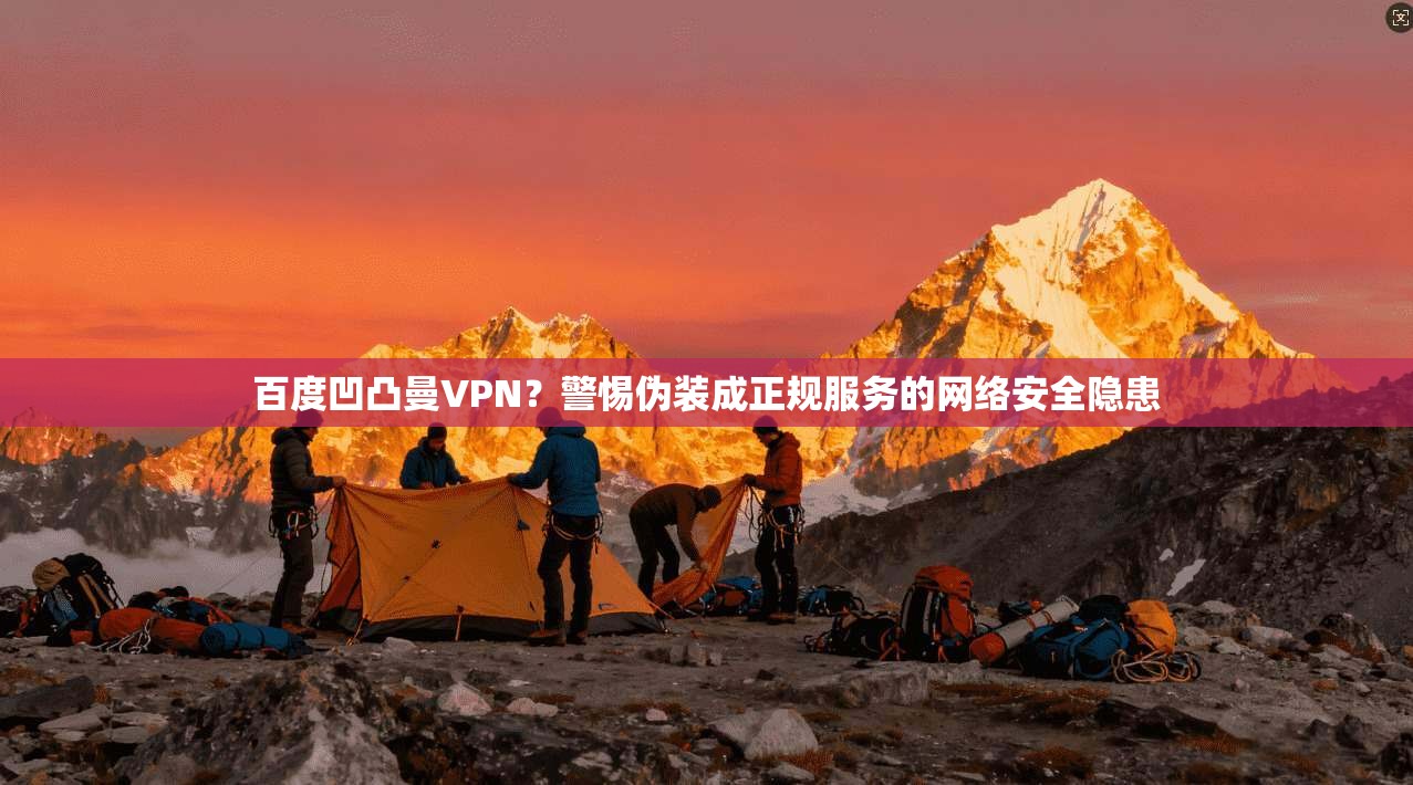 百度凹凸曼VPN？警惕伪装成正规服务的网络安全隐患