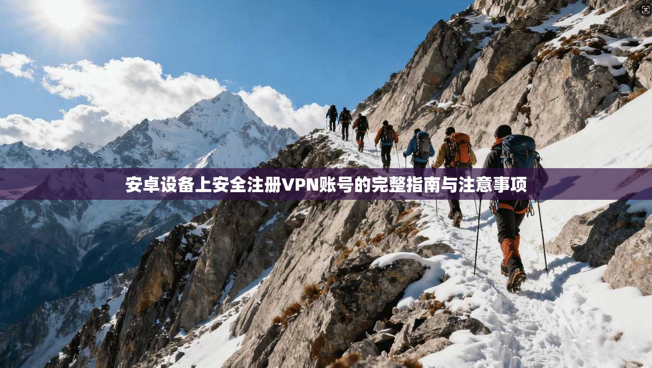 安卓设备上安全注册VPN账号的完整指南与注意事项