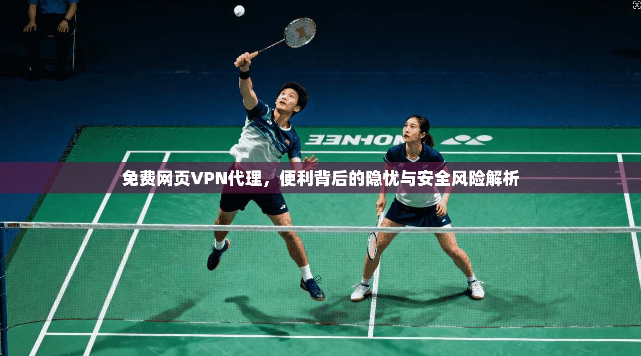 免费网页VPN代理，便利背后的隐忧与安全风险解析