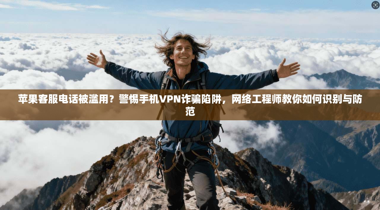 苹果客服电话被滥用？警惕手机VPN诈骗陷阱，网络工程师教你如何识别与防范