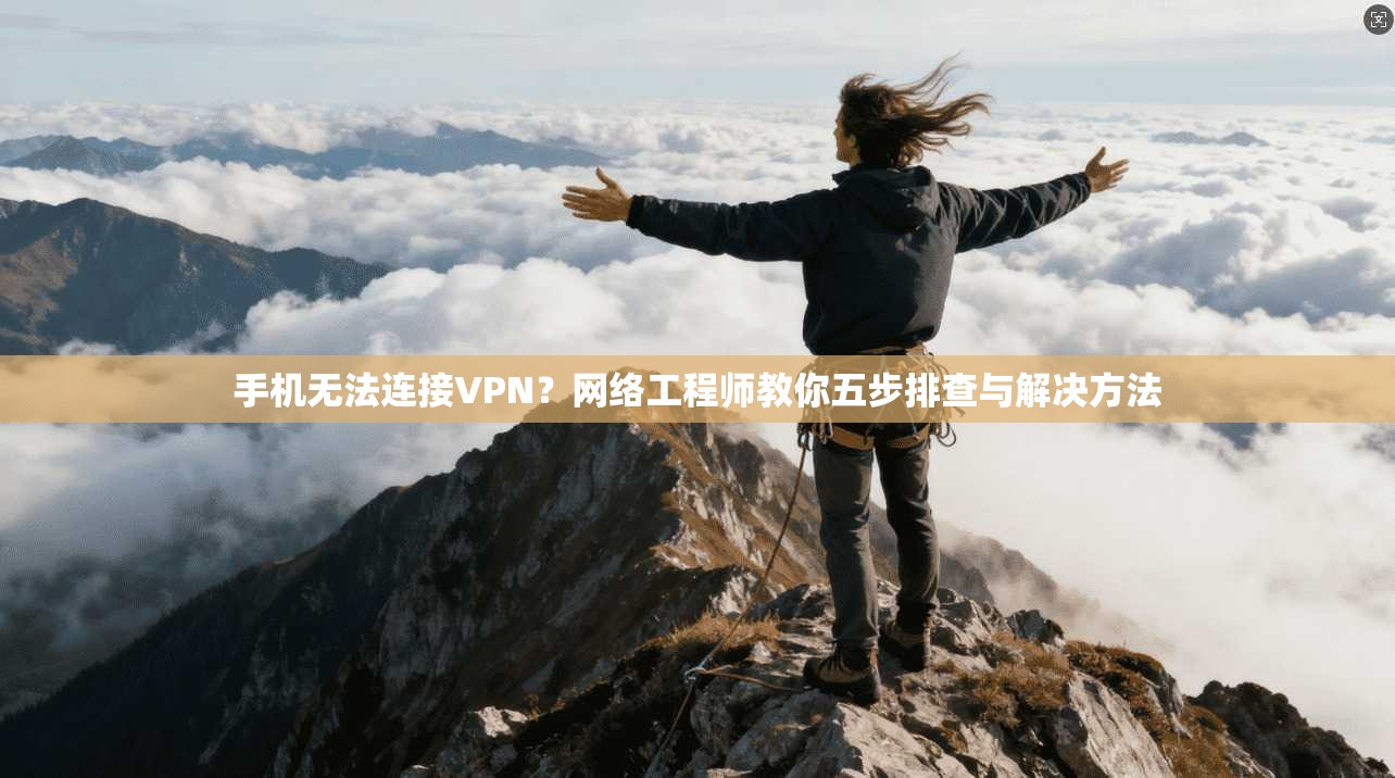 手机无法连接VPN？网络工程师教你五步排查与解决方法