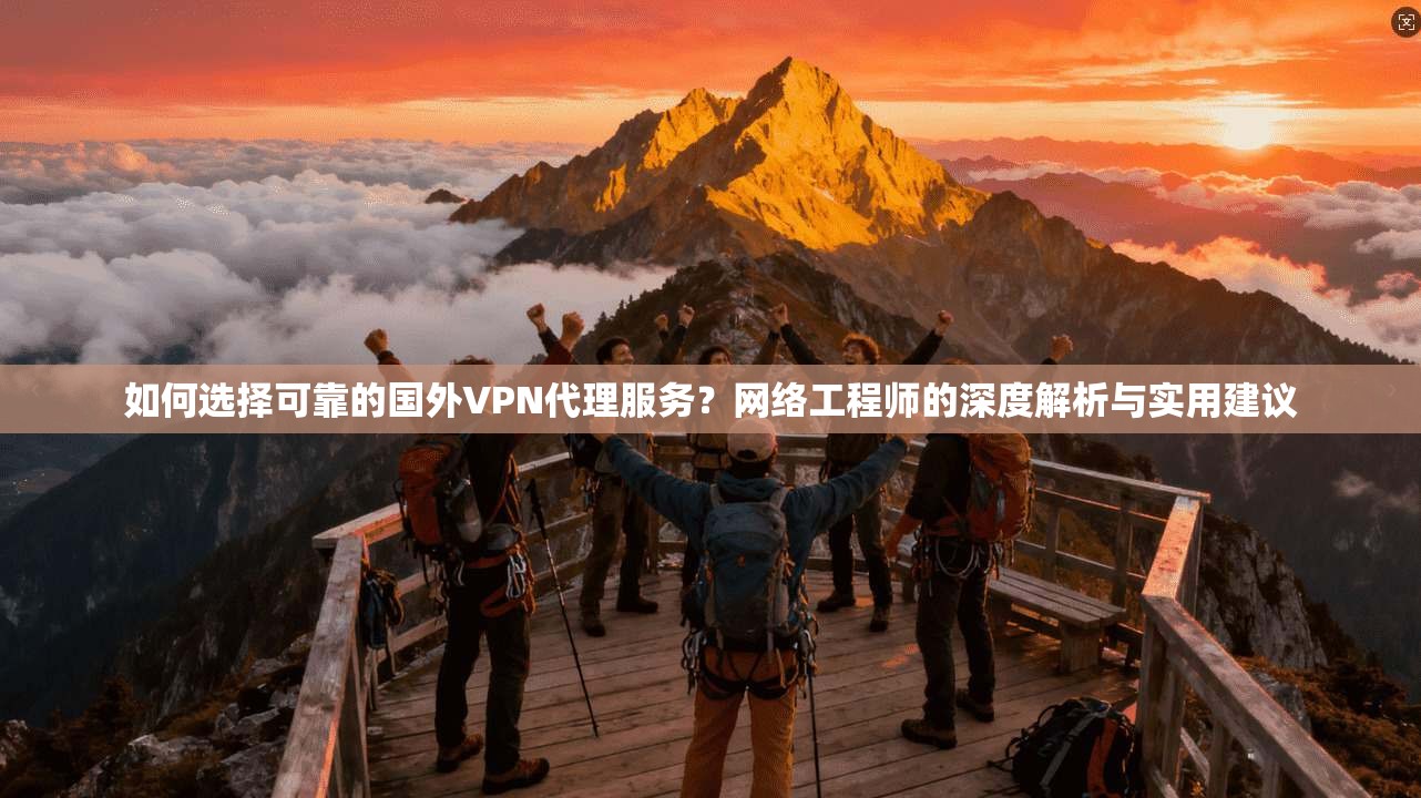 如何选择可靠的国外VPN代理服务？网络工程师的深度解析与实用建议