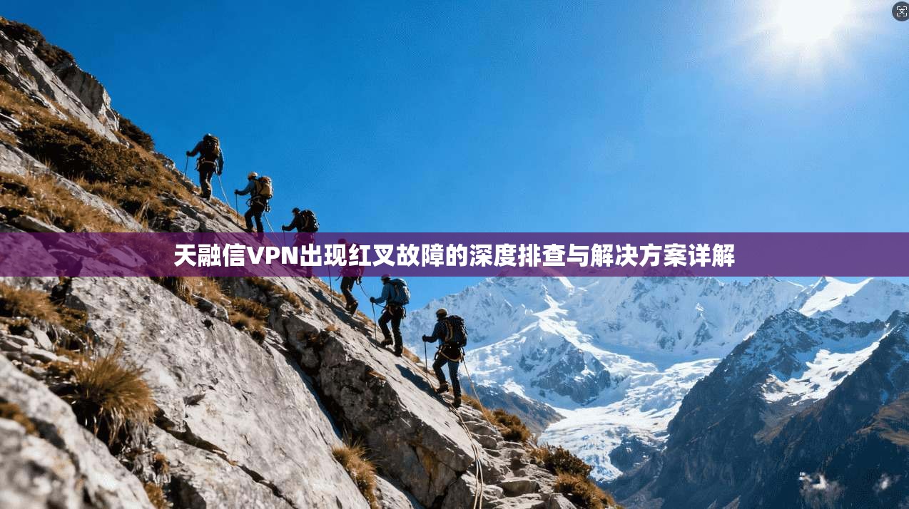 天融信VPN出现红叉故障的深度排查与解决方案详解