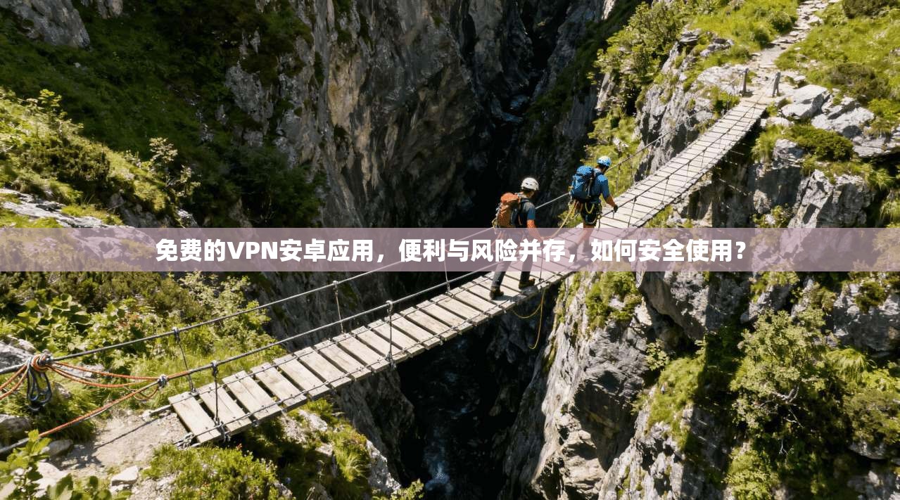 免费的VPN安卓应用，便利与风险并存，如何安全使用？