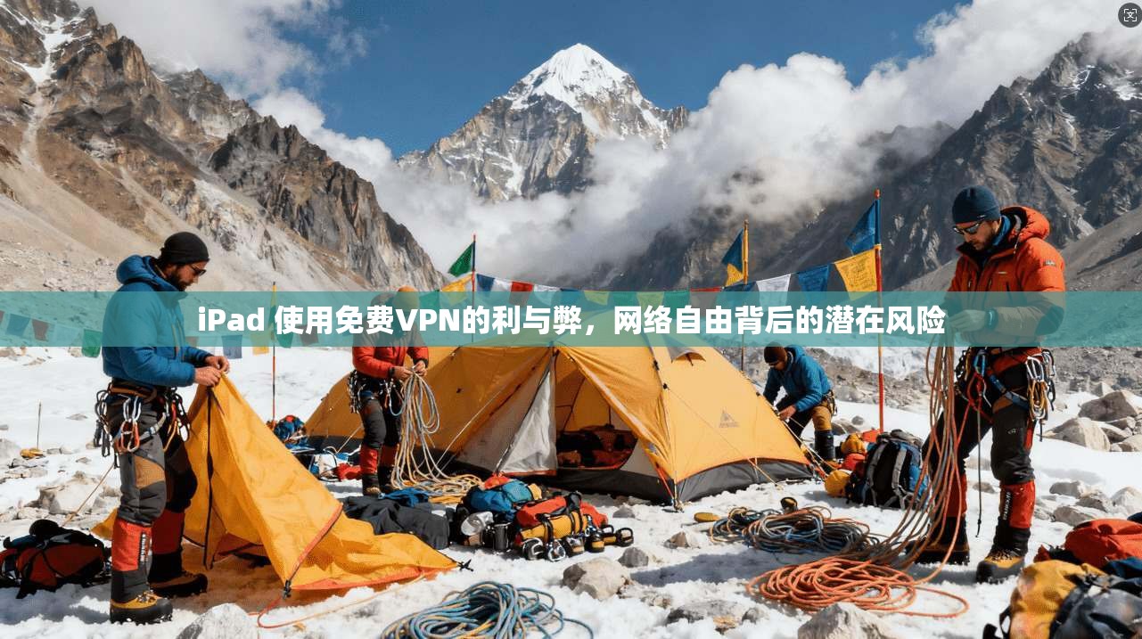 iPad 使用免费VPN的利与弊，网络自由背后的潜在风险