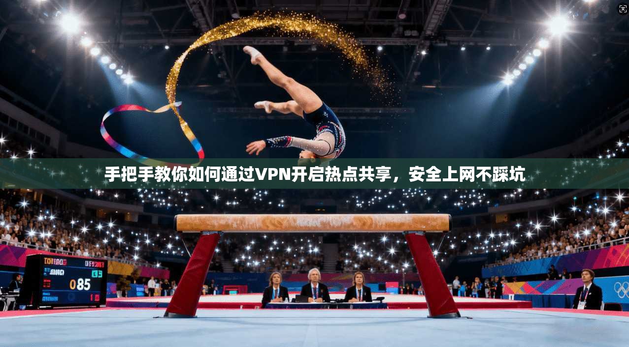 手把手教你如何通过VPN开启热点共享，安全上网不踩坑