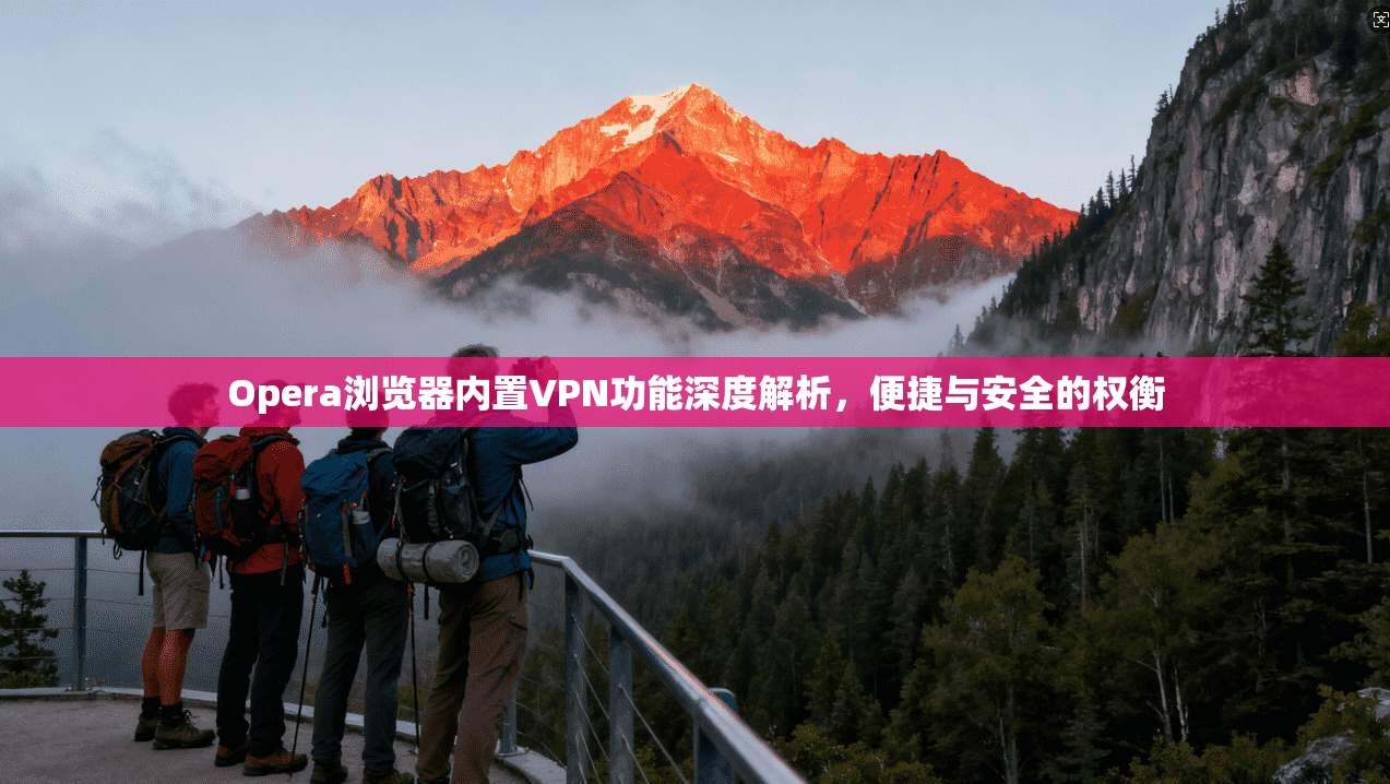 Opera浏览器内置VPN功能深度解析，便捷与安全的权衡