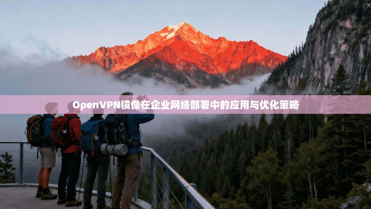 OpenVPN镜像在企业网络部署中的应用与优化策略