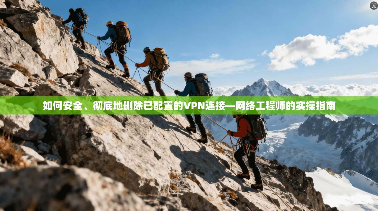 如何安全、彻底地删除已配置的VPN连接—网络工程师的实操指南
