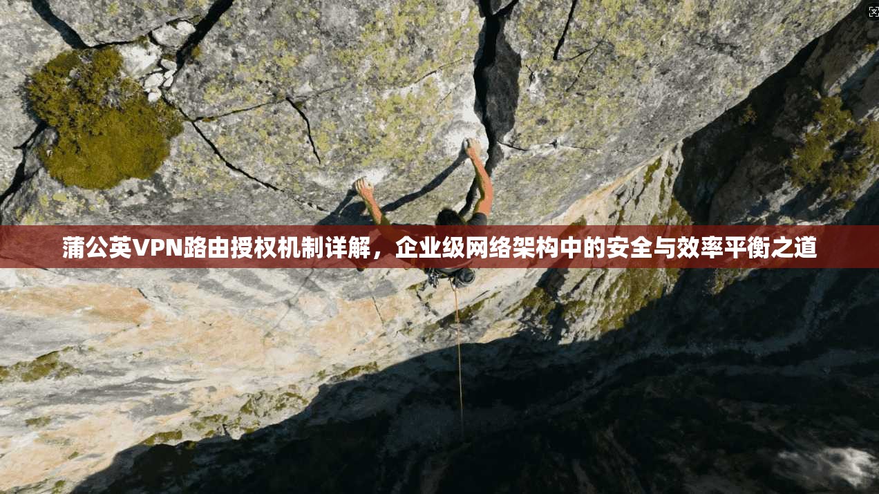 蒲公英VPN路由授权机制详解,企业级网络架构中的安全与效率平衡之道