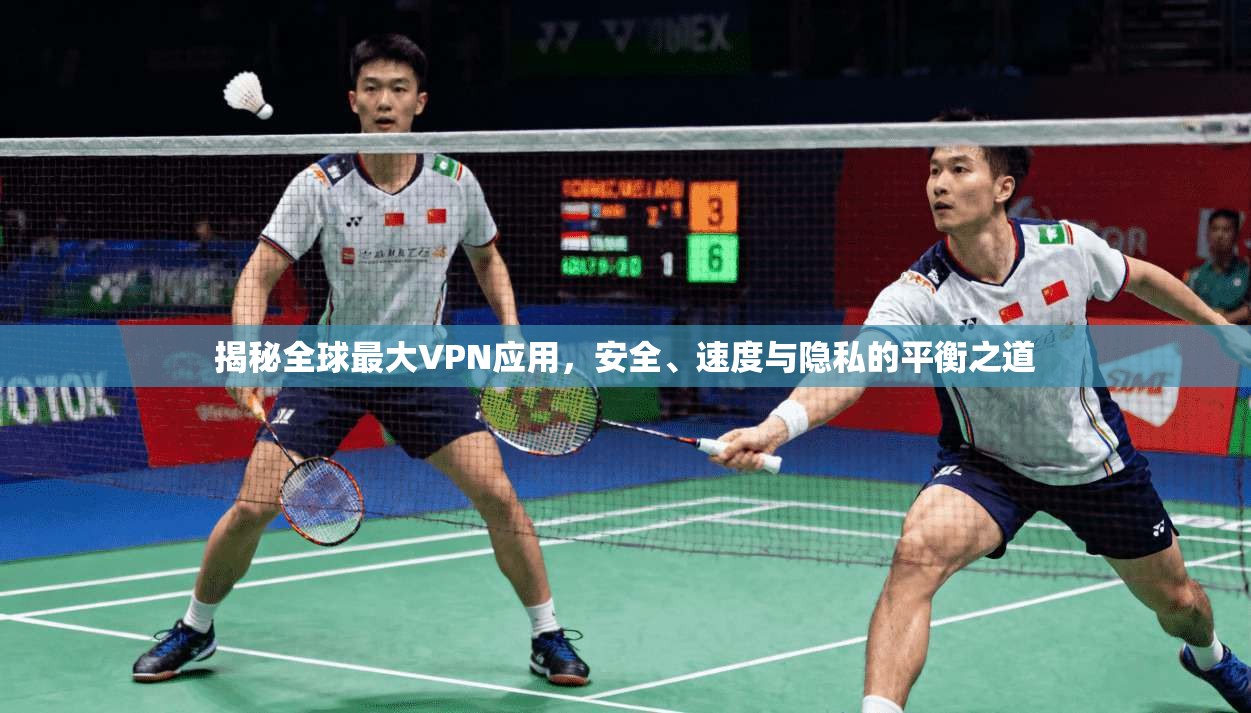揭秘全球最大VPN应用,安全、速度与隐私的平衡之道