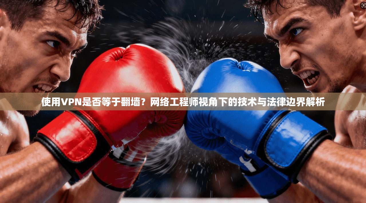 使用VPN是否等于翻墙?网络工程师视角下的技术与法律边界解析