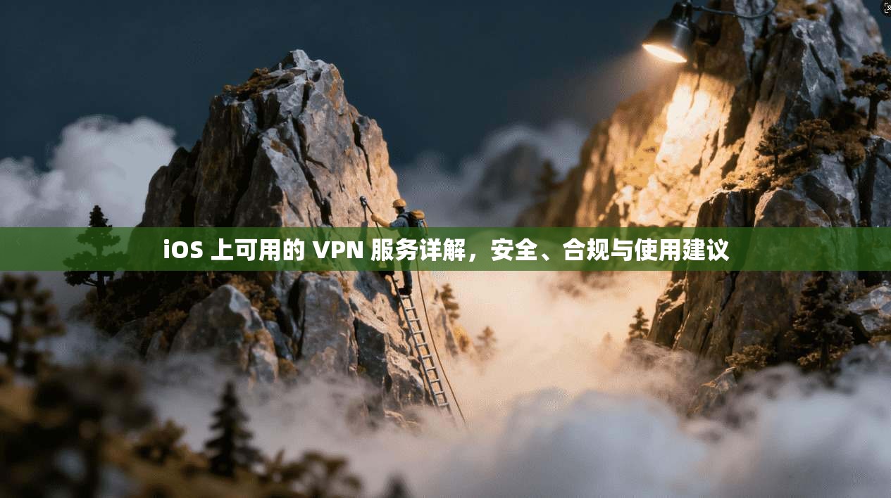 iOS 上可用的 VPN 服务详解，安全、合规与使用建议