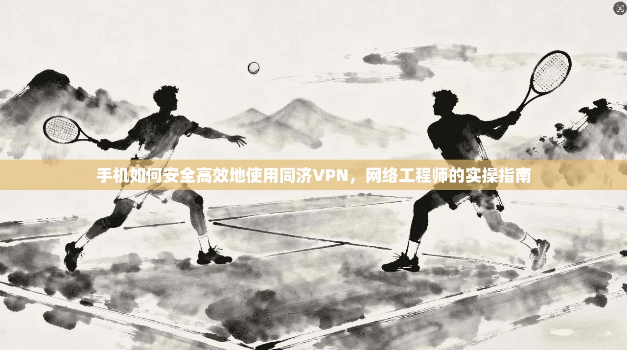 手机如何安全高效地使用同济VPN,网络工程师的实操指南