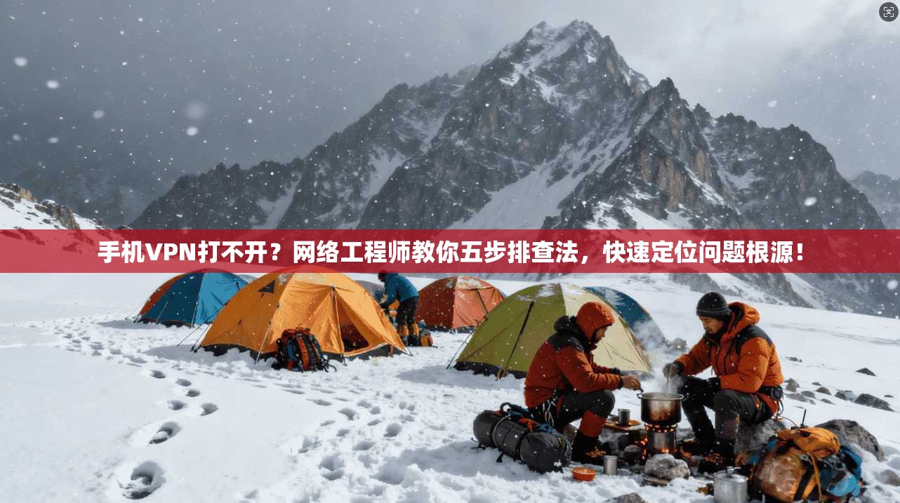 手机VPN打不开?网络工程师教你五步排查法,快速定位问题根源!