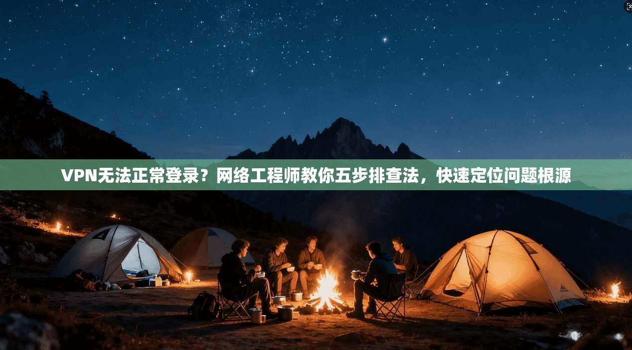 VPN无法正常登录?网络工程师教你五步排查法,快速定位问题根源