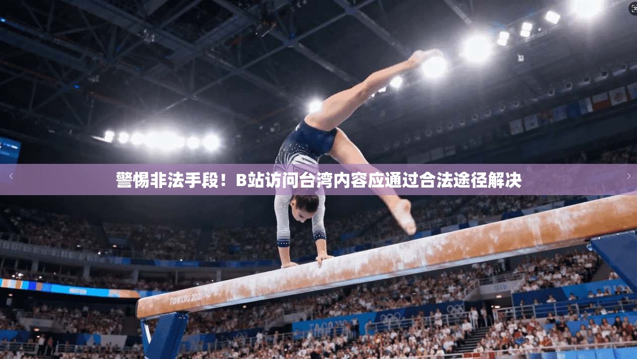 警惕非法手段!B站访问台湾内容应通过合法途径解决