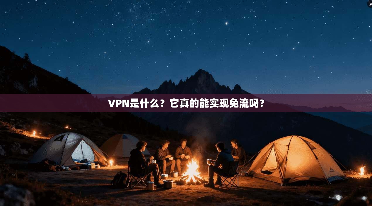 VPN是什么?它真的能实现免流吗?