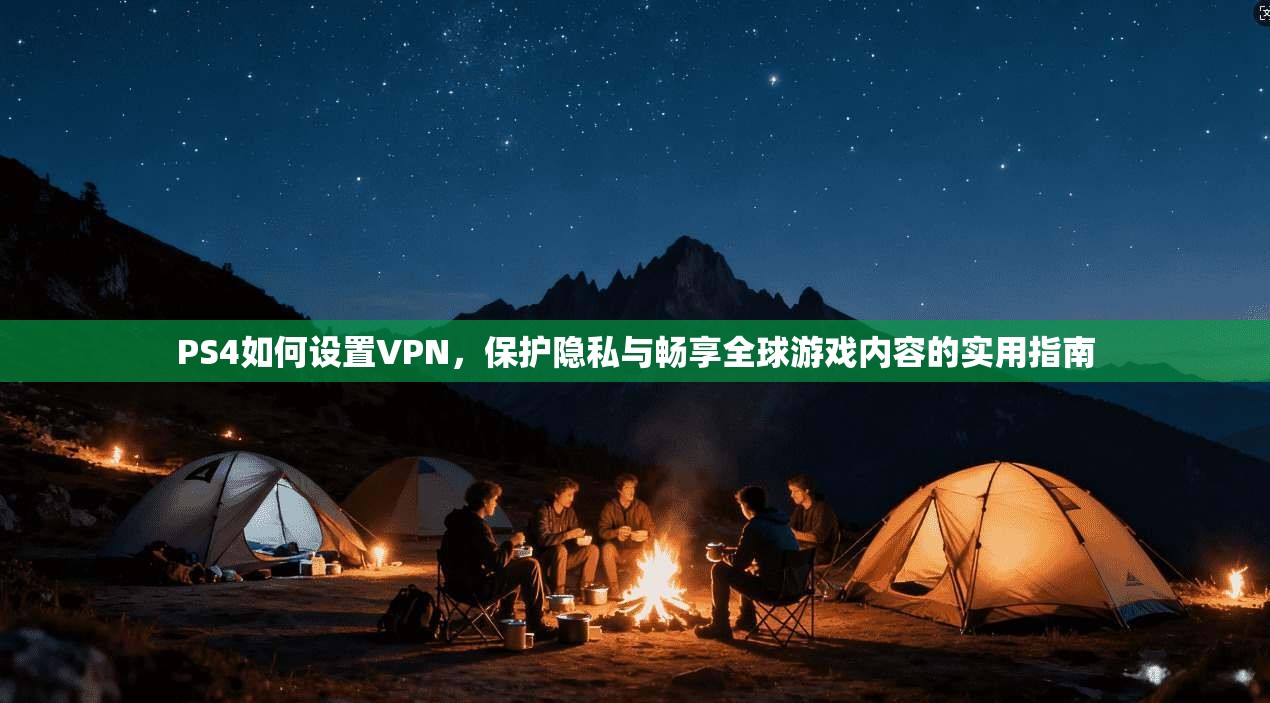 PS4如何设置VPN,保护隐私与畅享全球游戏内容的实用指南