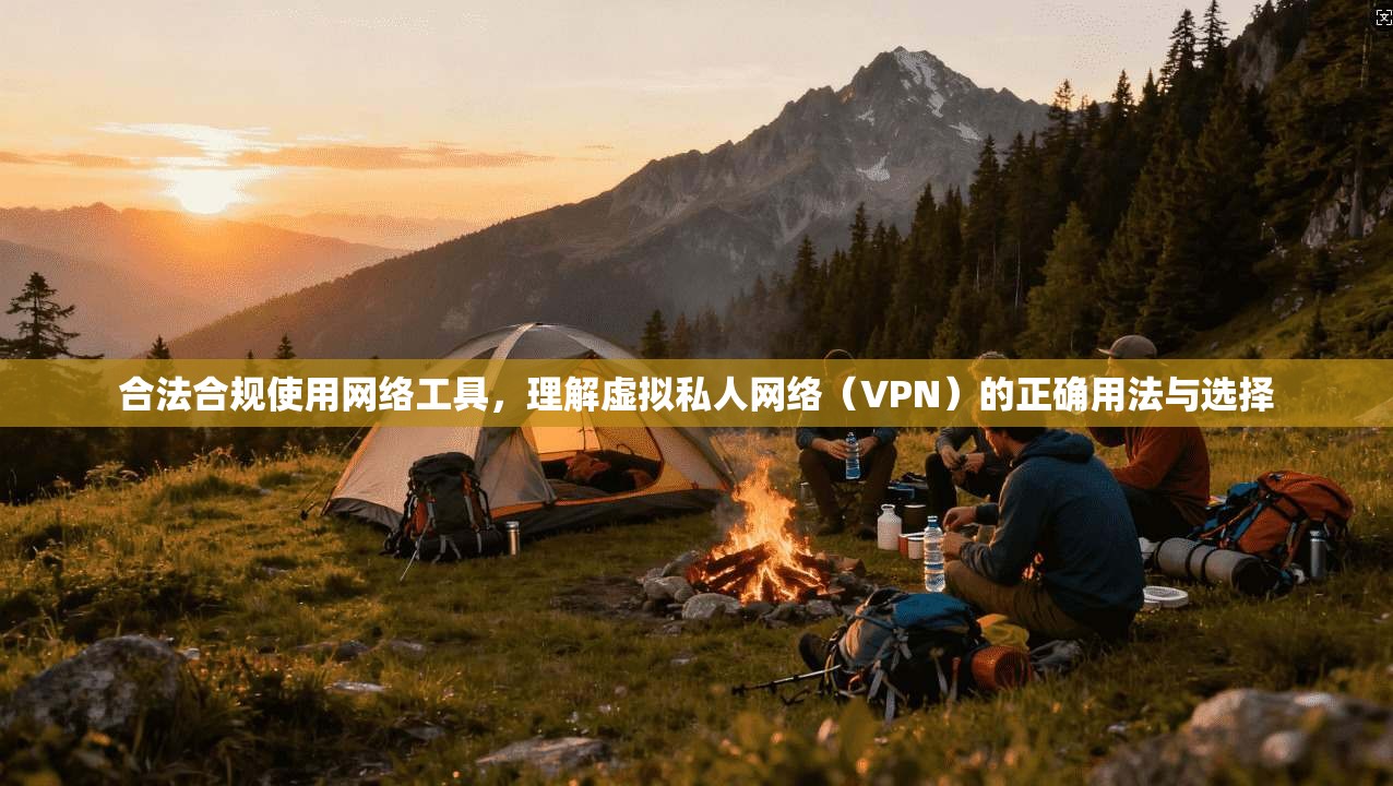 合法合规使用网络工具,理解虚拟私人网络(VPN)的正确用法与选择
