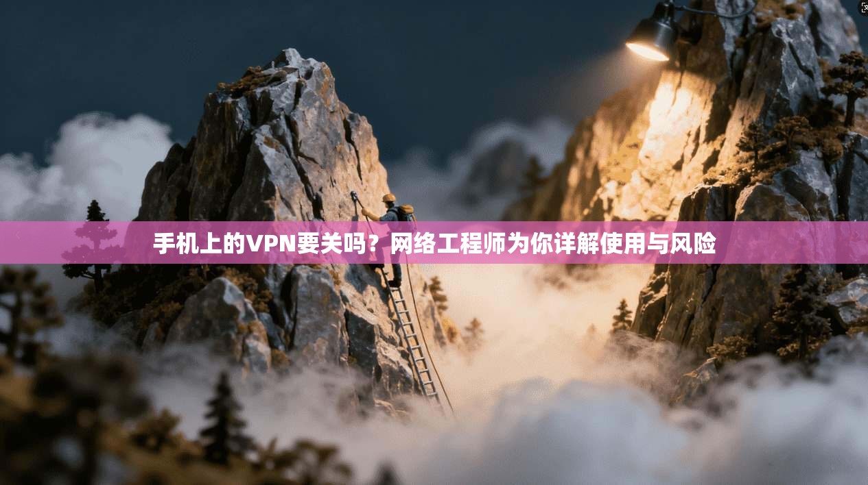 手机上的VPN要关吗?网络工程师为你详解使用与风险