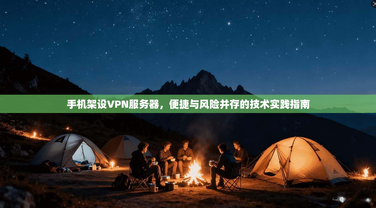 手机架设VPN服务器,便捷与风险并存的技术实践指南