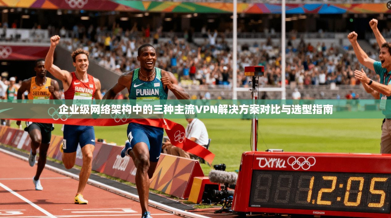 企业级网络架构中的三种主流VPN解决方案对比与选型指南