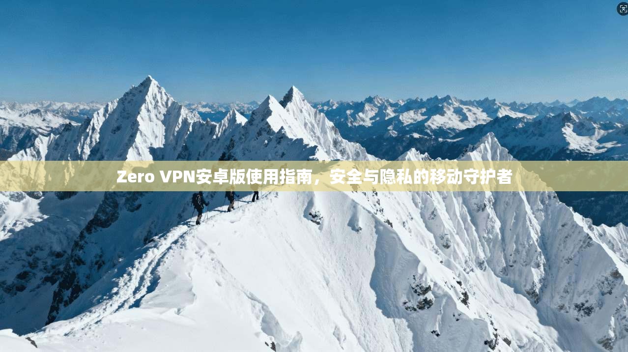 Zero VPN安卓版使用指南,安全与隐私的移动守护者