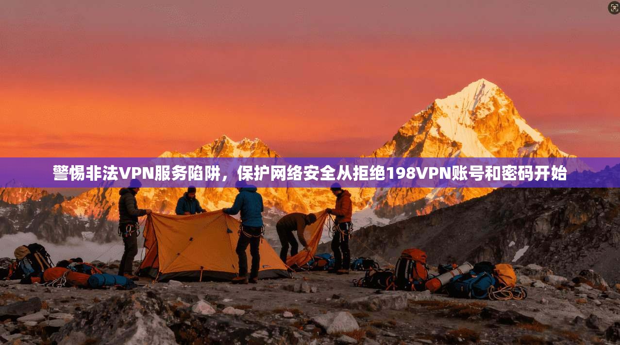 警惕非法VPN服务陷阱,保护网络安全从拒绝198VPN账号和密码开始